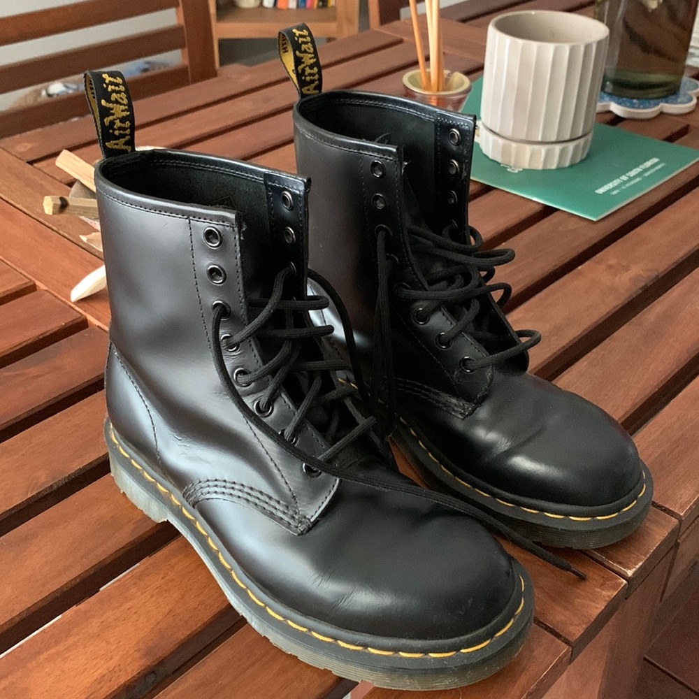 Original Doc Martens, worn once, size 7 women’s